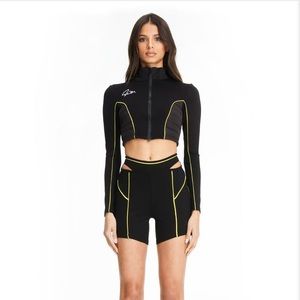I AM GIA cropped Luna Jacket